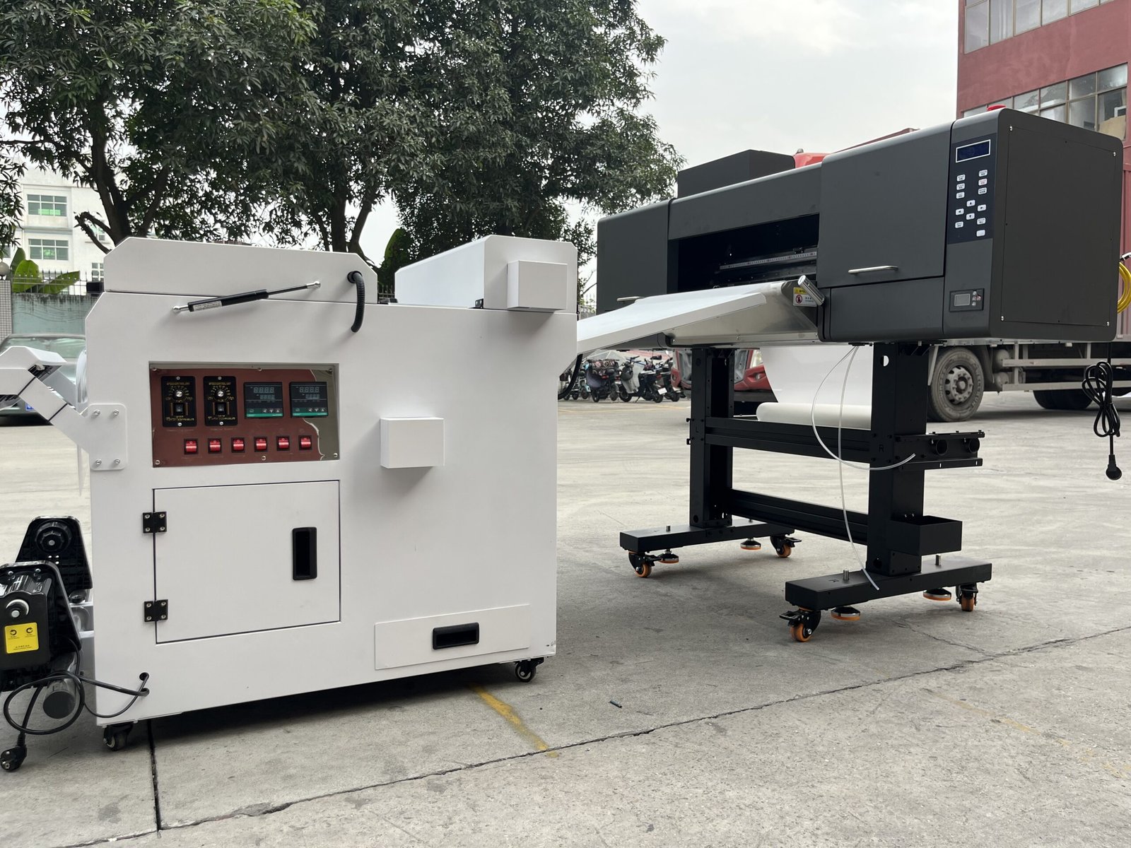 Side view of HD-A2DTF Direct-to-Film Printer